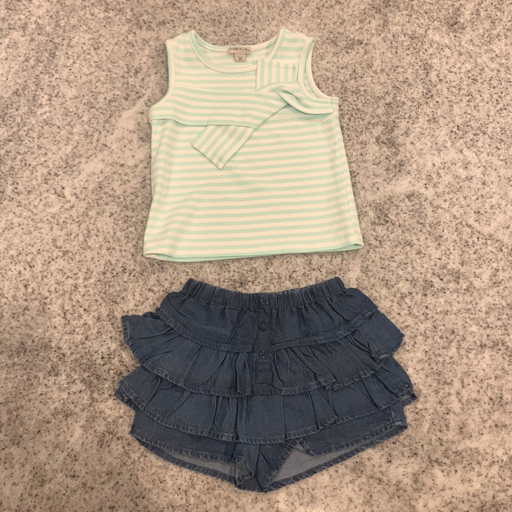 Habitual Top and Shorts Set